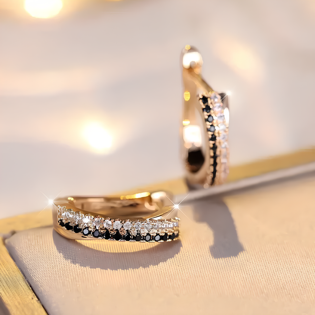 orecchini d'argento pietre colorate da donna tiffany